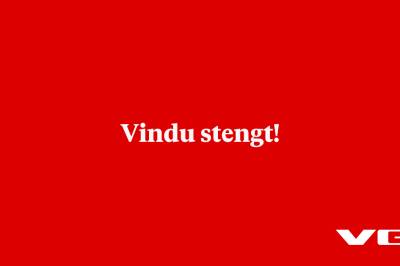 Vindu stengt!