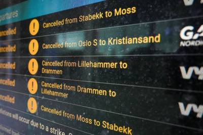 Togstreiken trappes opp: 193 tog innstilt mandag