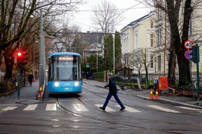 Første gang på 100 år: Mandag kjørte trikken gjennom ikonisk Oslo-gate