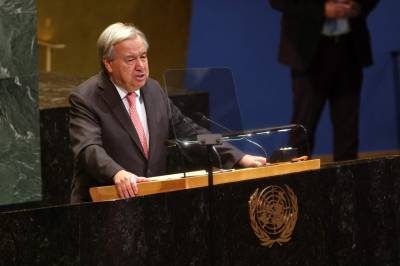 FNs generalsekretær: Advarer om økonomisk kollaps