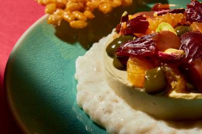 Riskrem med trendy pistasjvri