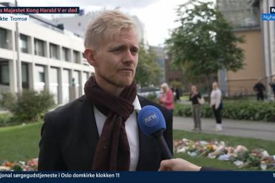 Brage minnast ein samlande konge – Han gråt saman med oss