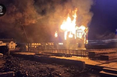 Bygning overtent i Steigen