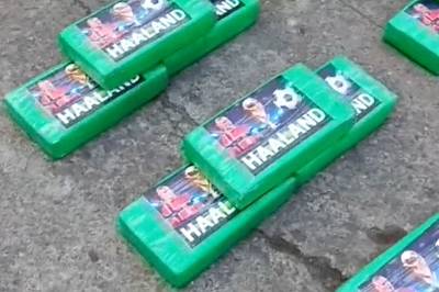Dukket opp på kokainpakker