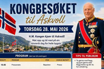 La ut bilde av kongen. Så begynte kommentarane å tikke inn