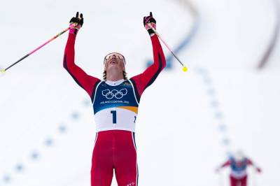 Norge med OL-rekord i trippelseier: Klæbo sikret sitt sjette gull i taktisk drama