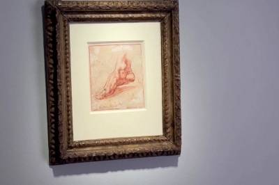 Denne lille tegningen av en fot gikk for hele 265 millioner kroner