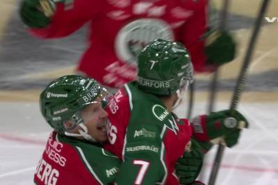 Henrik Tömmernes med mål mot Färjestad