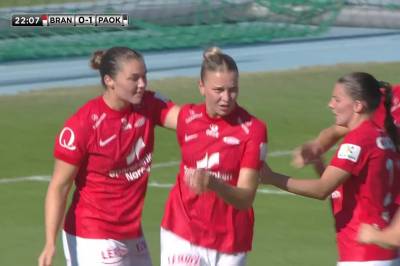 Zomers scorer mot PAOK (W)