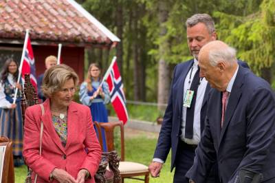 Kongeparet reiser til Trøndelag