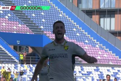Aleksa Terzic setter 1-1 mot Sassuolo