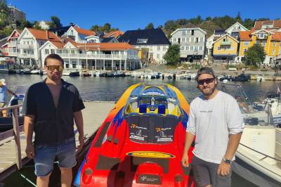 Sondre og Alexander deltok i fjor – nå søkes det om nytt båtrace
