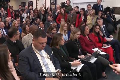 Trump om Nordsjøen: – Norge bruker den og tjener en formue