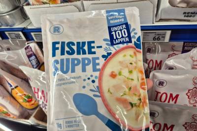 Denne fiskesuppa er helt uten fisk