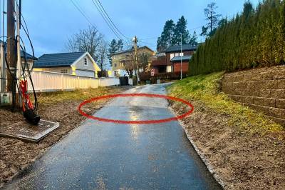 Reagerer på halvferdig asfaltering: – Dette kan ikke kommunen være bekjent av