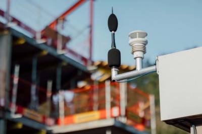 Her er mikrofonen som kan sortere lyder og måle bråk