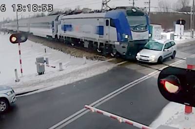 Dobbeltkrasj på planovergangen