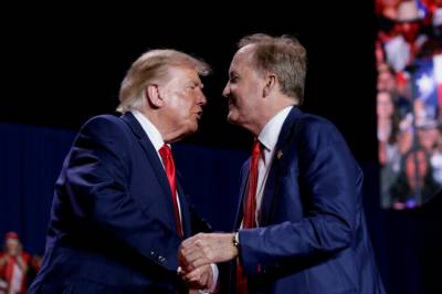 Trump i Texas for tredje gang: – Har ikke mange plasser å dra