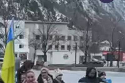 Markering i Sunndal: Fire år siden Russland gikk til fullskala invasjon av Ukraina