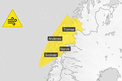Meteorologen: Lokalt kraftige vindkast