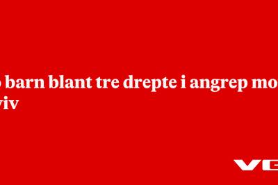 To barn blant tre drepte i angrep mot Kyiv