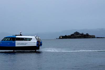 Båten som flyr på vannet