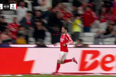 Rafa Silva med mål mot Braga