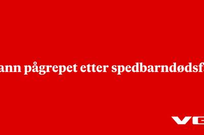 Mann pågrepet etter spedbarndødsfall