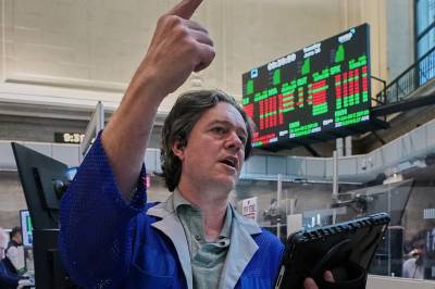 Intel-rally på grønn Wall Street