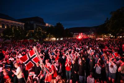 Ikke noe VM-fest i Øvre Eiker: – Ingen som har spurt