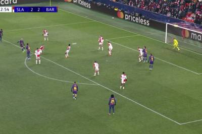 Barcelona snudde kampen i Praha – Lewandowski med mål begge veier