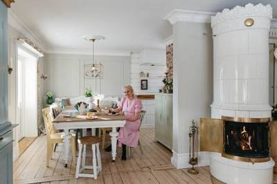 – Tidligere bodde vi i et funkisrekkehus, men det var ikke noe for meg