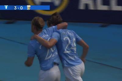 Erik Botheim med mål mot IFK Göteborg