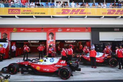 Dagens Formel 1-løp flyttes på grunn av uvær