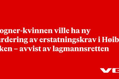 Frogner-kvinnen ville ha ny vurdering av erstatningskrav i Høiby-saken – avvist av lagmannsretten