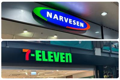Her er Narvesen og 7-Eleven helt stengt