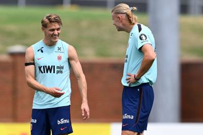 Følg Norges trening før Brasil-kampen