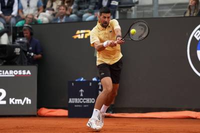 Djokovic-sjokk i Roma – tapte for 20-åring