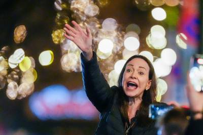 Machado kommer til USA neste uke, sier Trump