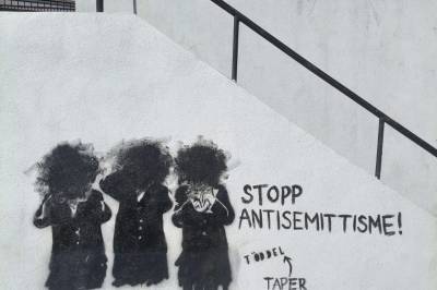 Töddels gatekunst anklages for antisemittisme