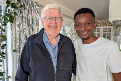 Foreldrelause Samuel (27) driv eigen klinikk i Kenya takka vere hjelp frå Sunnmøre