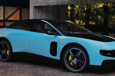 Elektrisk Ferrari lansert:  – En kraftpakke