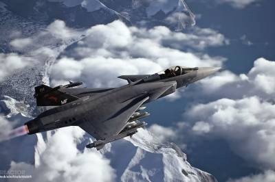 Ta en titt på den fantastiske grafikken i Ace Combat 8: Wings of Theve