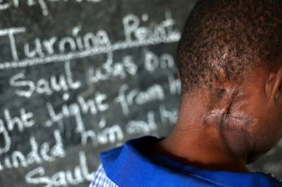 – Mamma hogget meg med machete