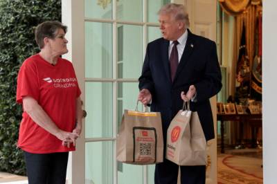 Trump fikk McDonald's levert til Det hvite hus