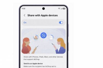 Nå blir Samsung Galaxy venner med Apple iPhone og AirDrop