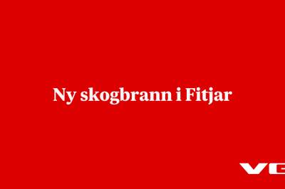 Ny skogbrann i Fitjar 