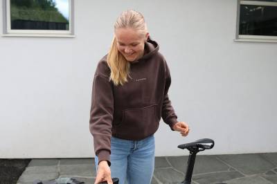 – Eg ville ta ferja, men pappa meinte det var juks
