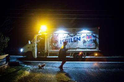 Isbilen avvikler driften