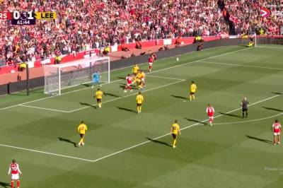 Arsenal med lynrask respons på Leeds' scoring